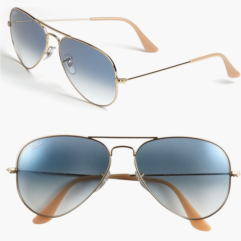 Blue Shade 58mm Ray Ban Aviators